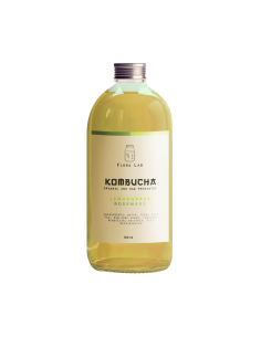 Lemongrass and Rosemary Kombucha