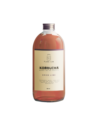 كمبوتشا الليمون الأسود