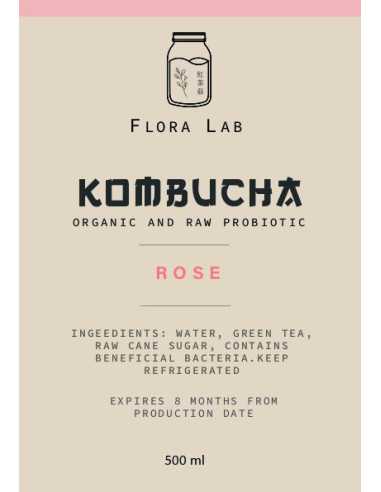 كمبوتشا الورد