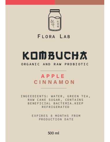 Apple With Cinnamon Kombucha