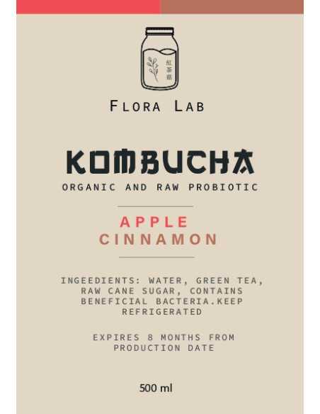 Apple With Cinnamon Kombucha