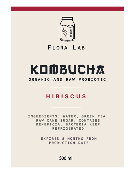 كمبوتشا الكركديه